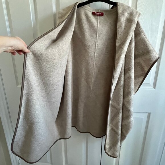 MaxMara Studio Cape/Coat - Wool/Cashmere blend - O/S - Authentic - Picture 11 of 17